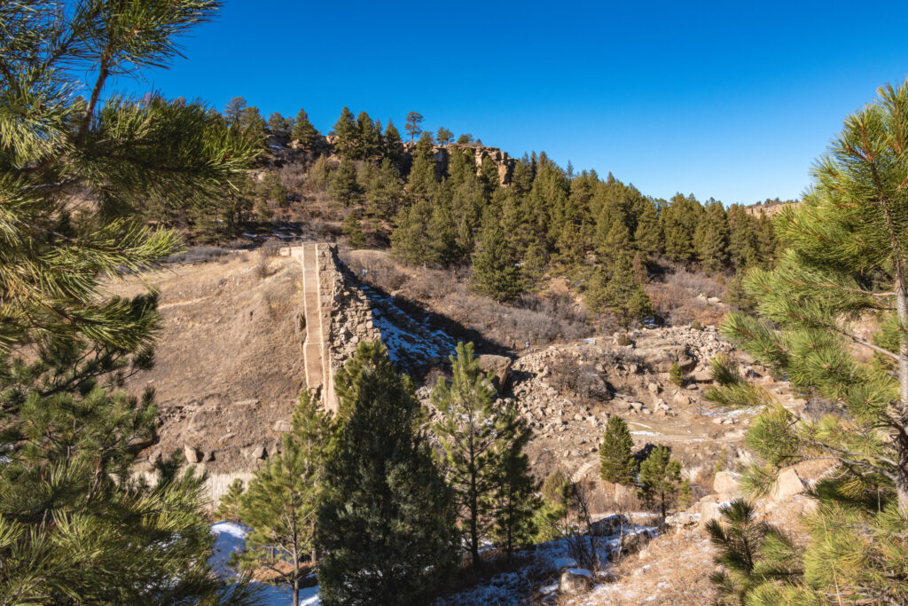 Best Hikes at Beautiful Castlewood Canyon State Park, Colorado - Pine 